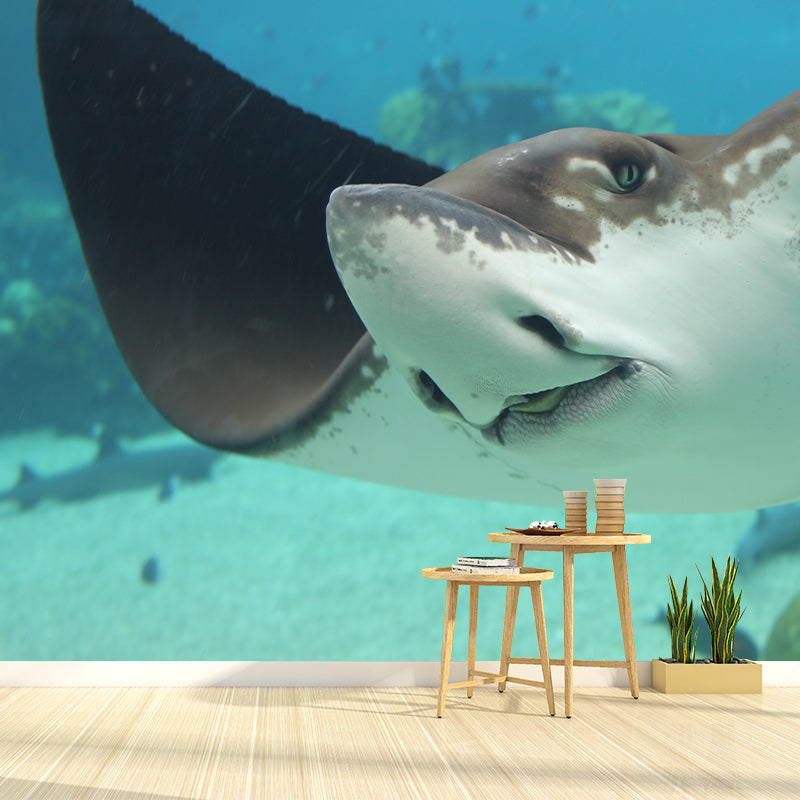 Photography Stain Resistant Wallpaper Undersea Home Decor Wall Mural