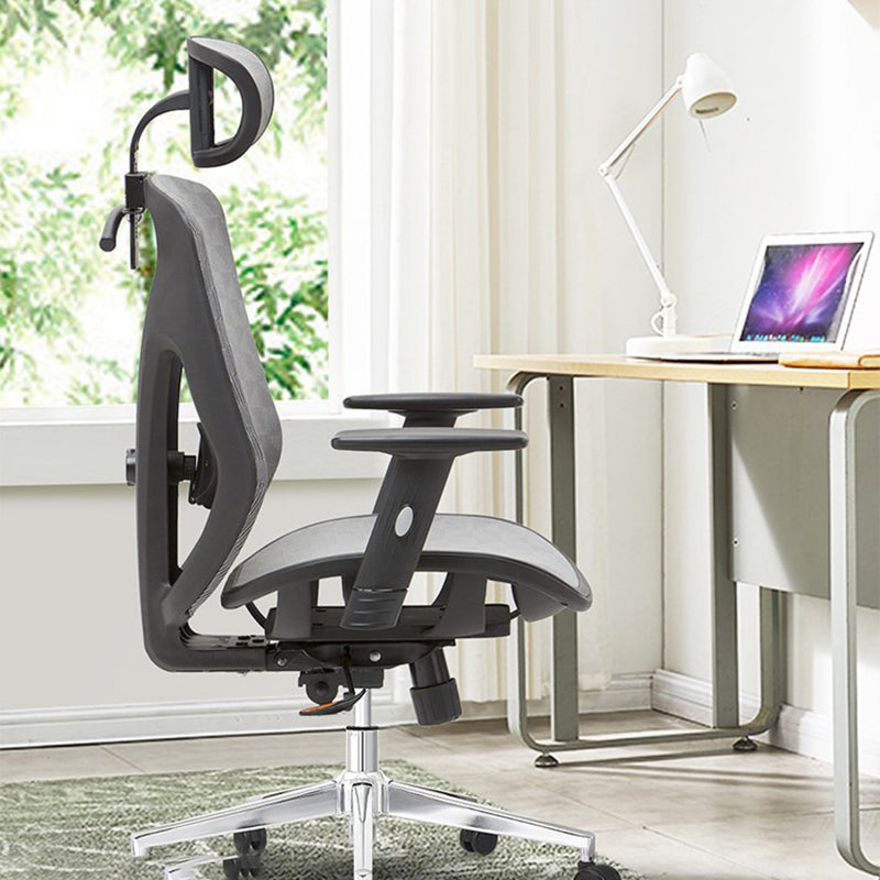 Executive Swivel Office Chair Modern High Back Working Chair with Wheels