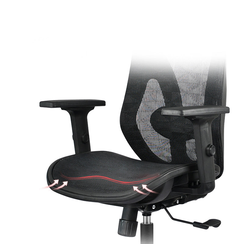 Executive Swivel Office Chair Modern High Back Working Chair with Wheels