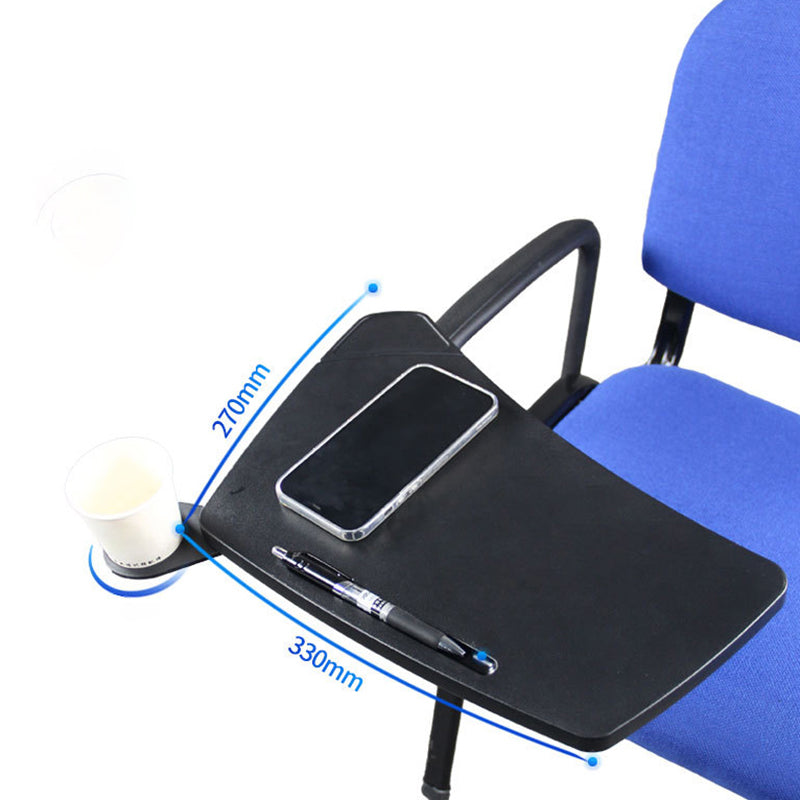 Low-Back Conference Chair Contemporary Upholstered Fixed Arms Chair