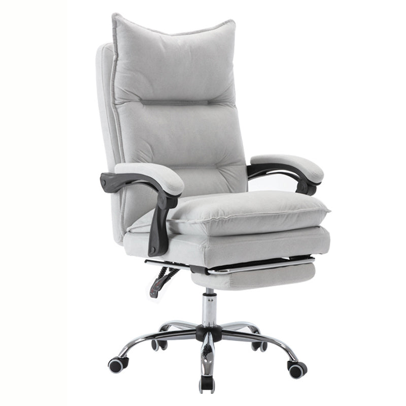 Contemporary Office Chair with Arms Adjustable Task Chair with Wheels