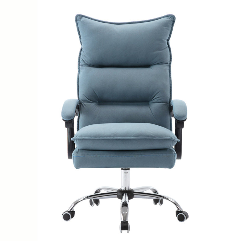 Contemporary Office Chair with Arms Adjustable Task Chair with Wheels
