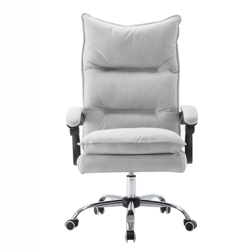 Contemporary Office Chair with Arms Adjustable Task Chair with Wheels
