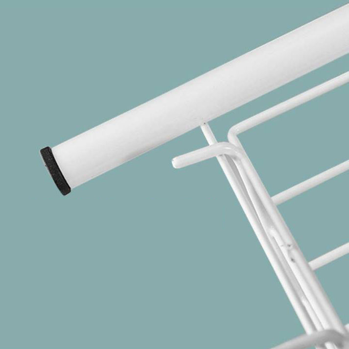 Contemporary Style Bookshelf Open Shelf Bookcase for Study Room Office with Casters