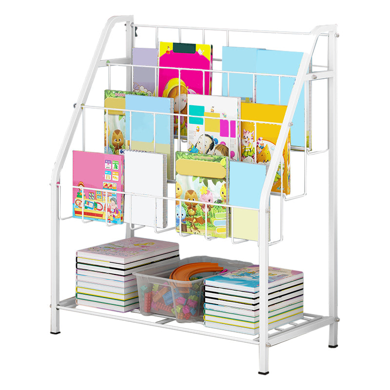 Contemporary Style Bookcase Closed Back Bookshelf for Home Office and Study Room