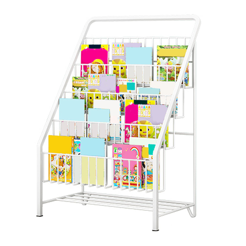 Contemporary Style Bookcase Closed Back Bookshelf for Home Office and Study Room