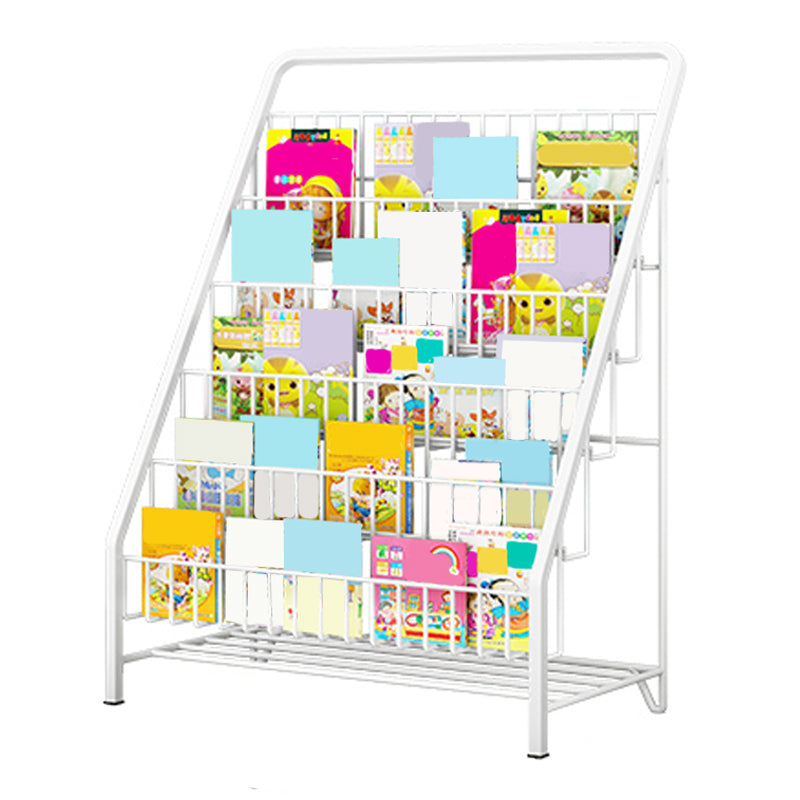 Contemporary Style Bookcase Closed Back Bookshelf for Home Office and Study Room