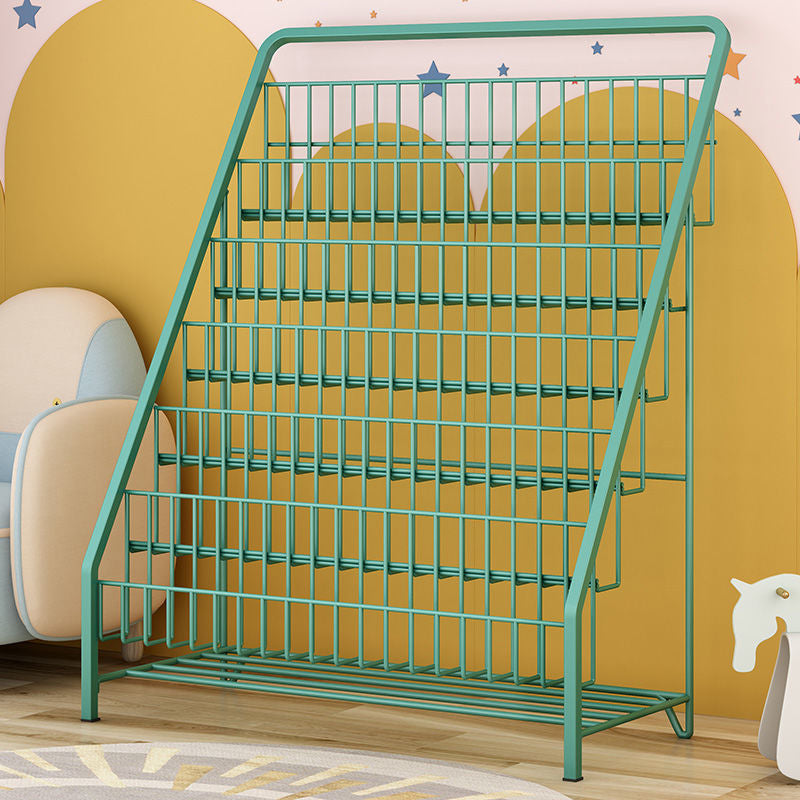 Contemporary Style Bookcase Closed Back Bookshelf for Home Office and Study Room