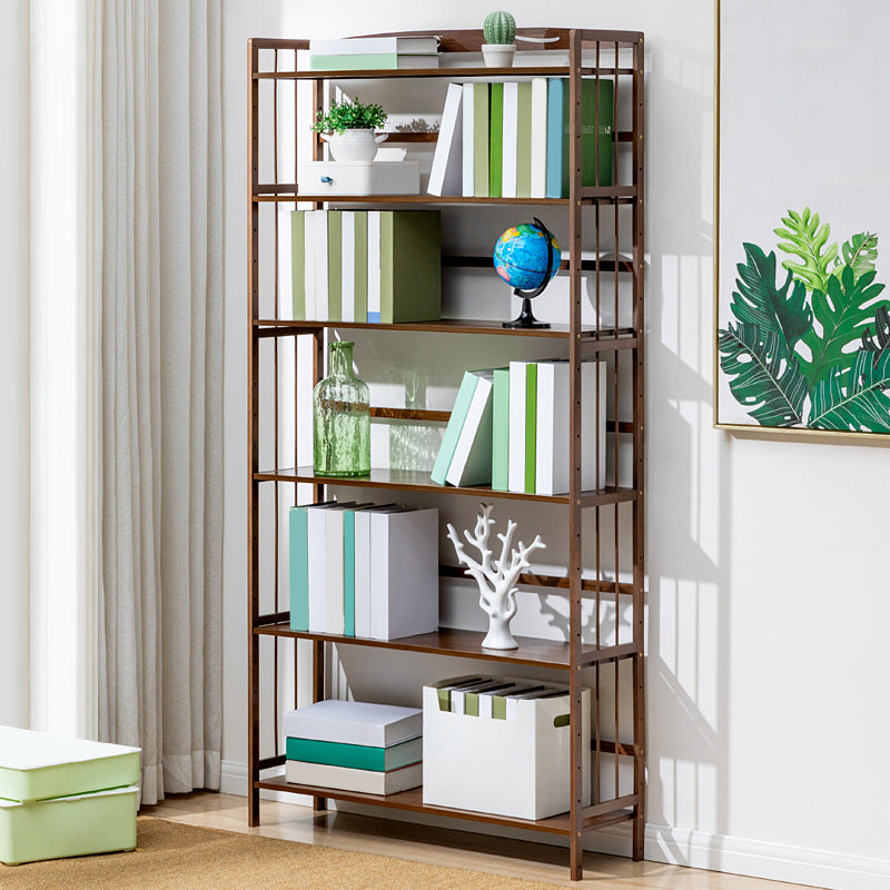 Rectangle Wooden Bookshelf Modern Style Home Office Bookcase