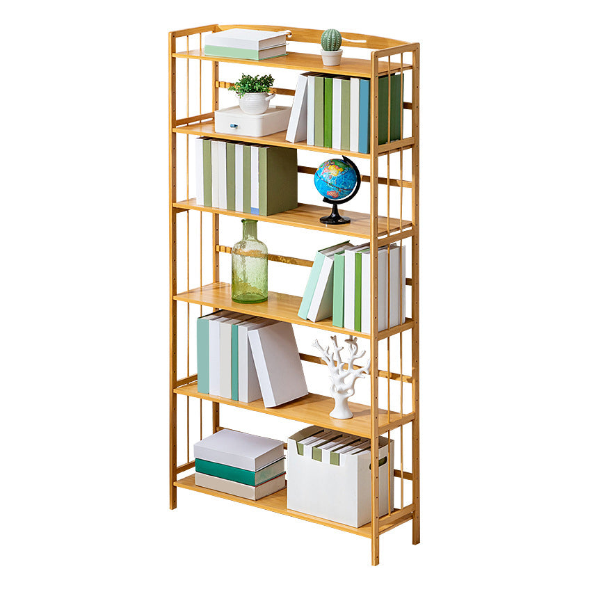 Rectangle Wooden Bookshelf Modern Style Home Office Bookcase