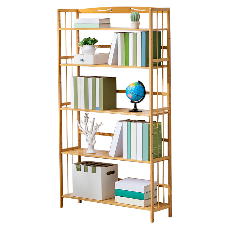 Rectangle Wooden Bookshelf Modern Style Home Office Bookcase