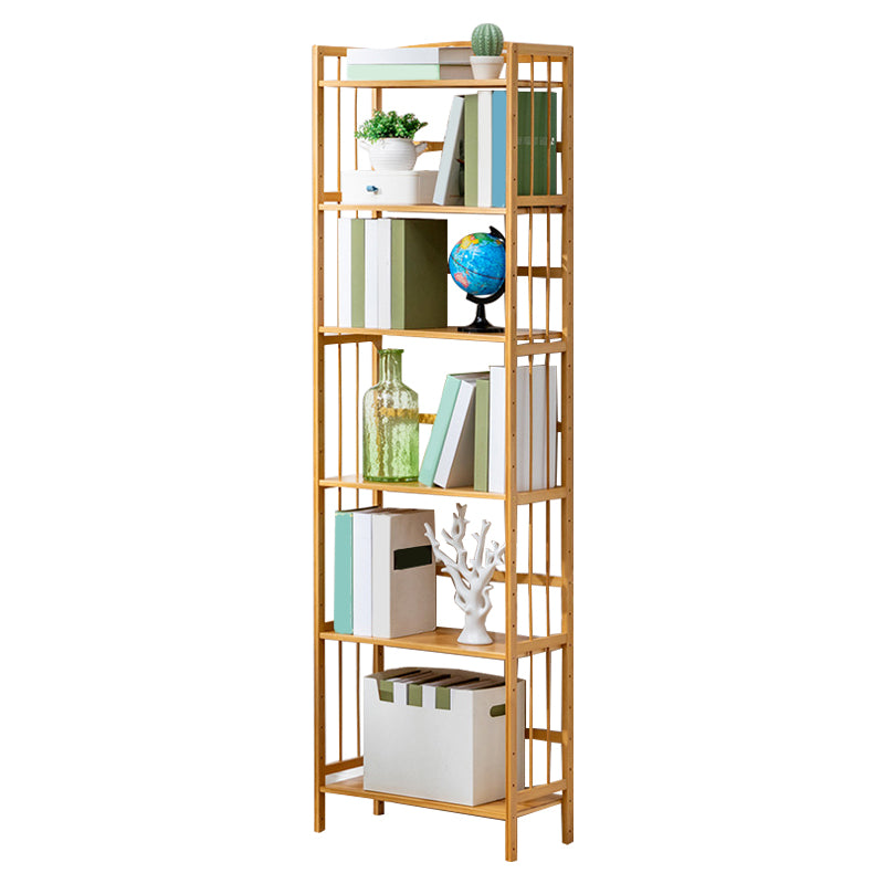 Rectangle Wooden Bookshelf Modern Style Home Office Bookcase