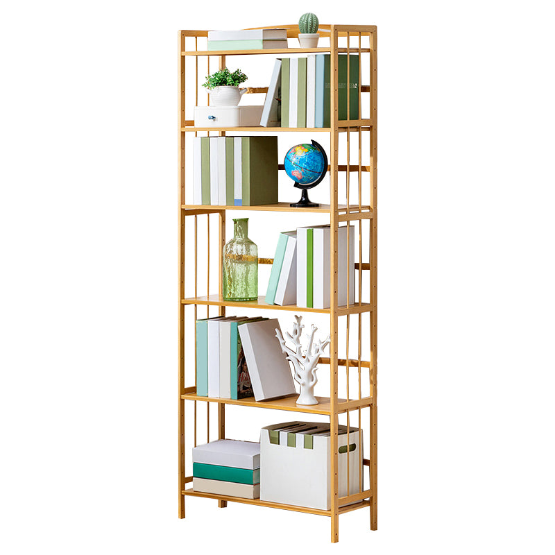 Rectangle Wooden Bookshelf Modern Style Home Office Bookcase