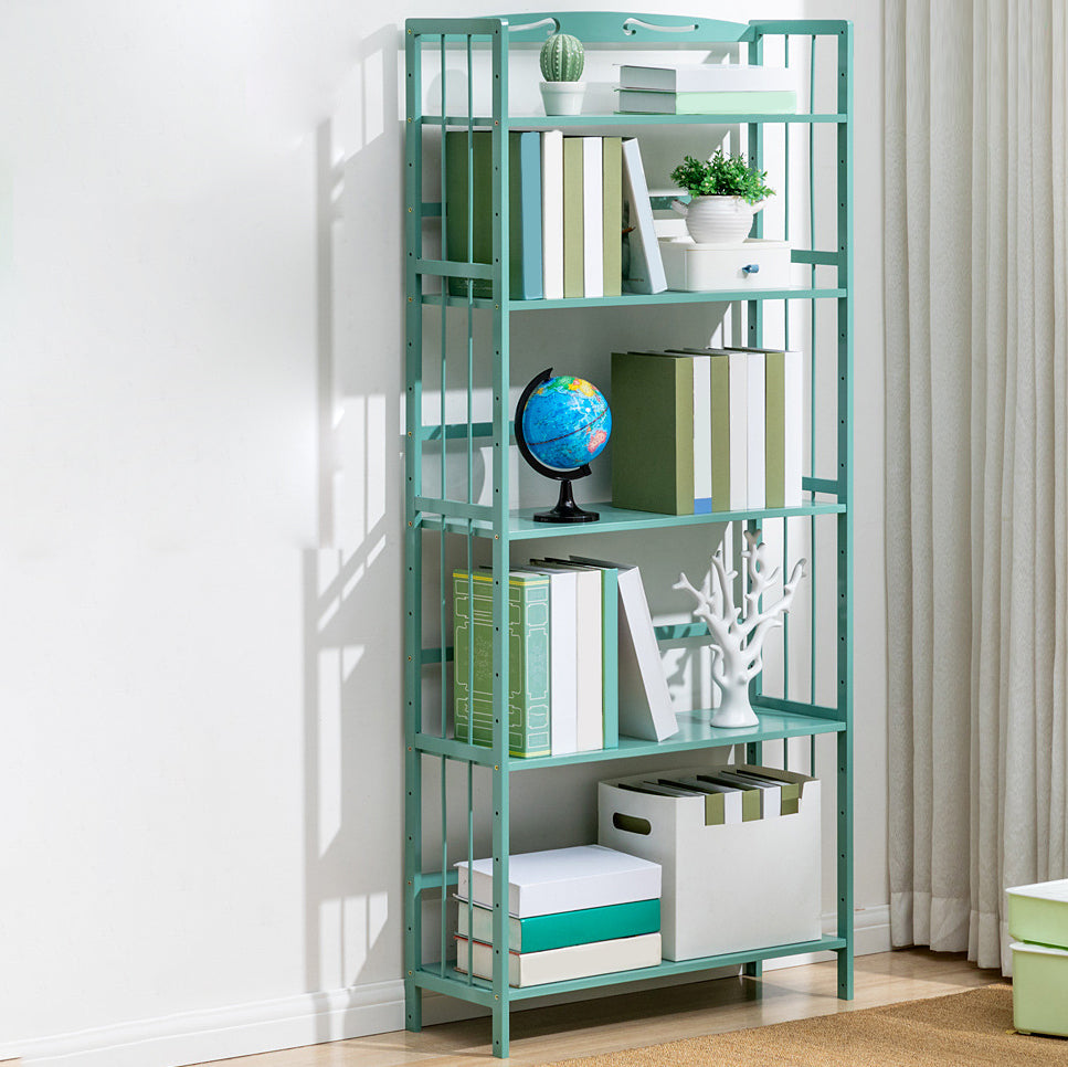 Rectangle Wooden Bookshelf Modern Style Home Office Bookcase