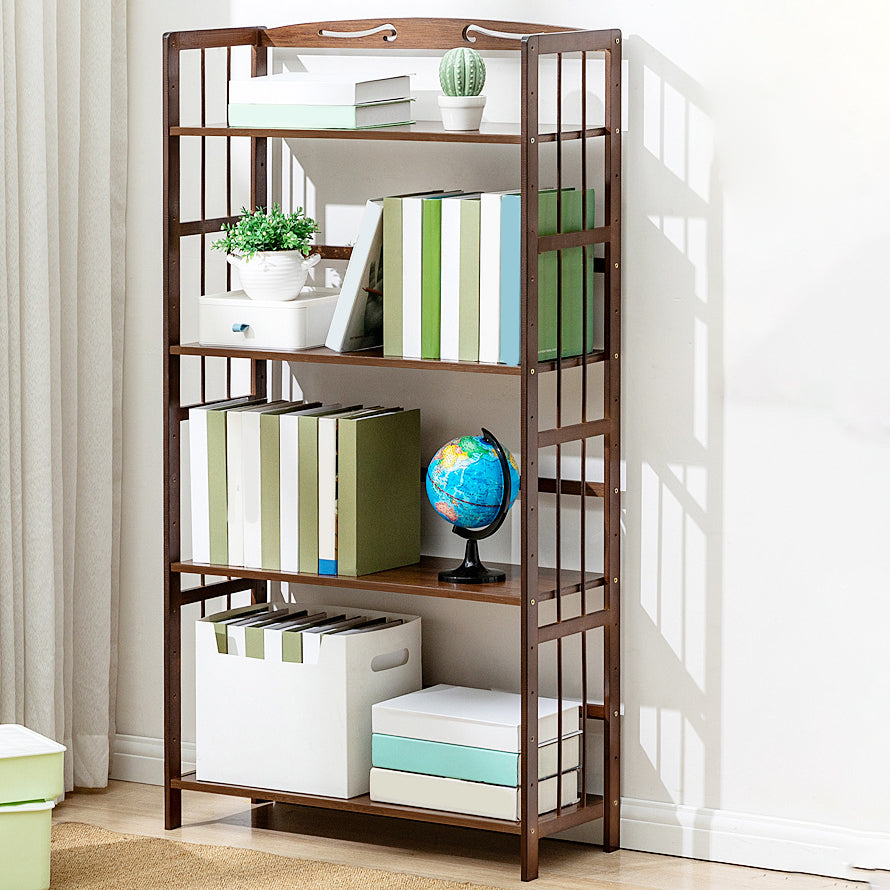 Rectangle Wooden Bookshelf Modern Style Home Office Bookcase