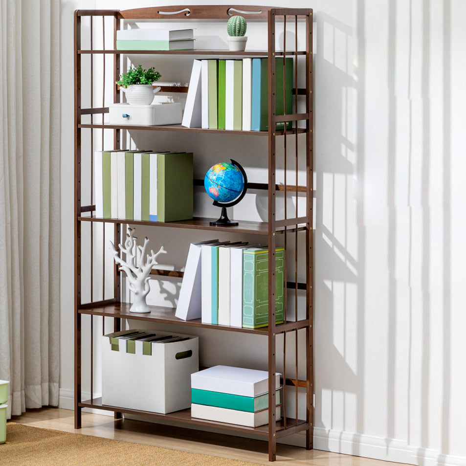 Rectangle Wooden Bookshelf Modern Style Home Office Bookcase