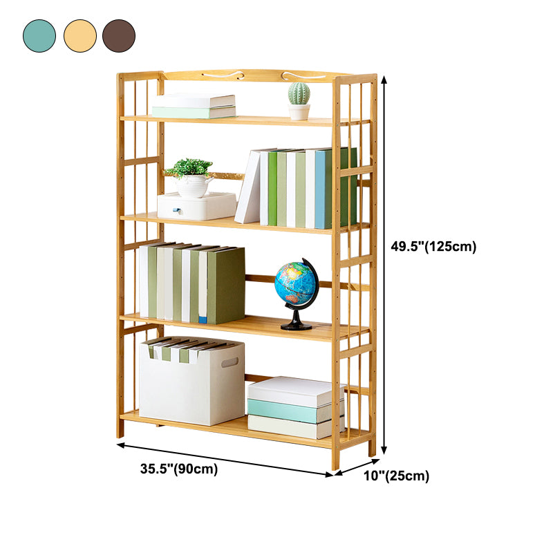 Rectangle Wooden Bookshelf Modern Style Home Office Bookcase