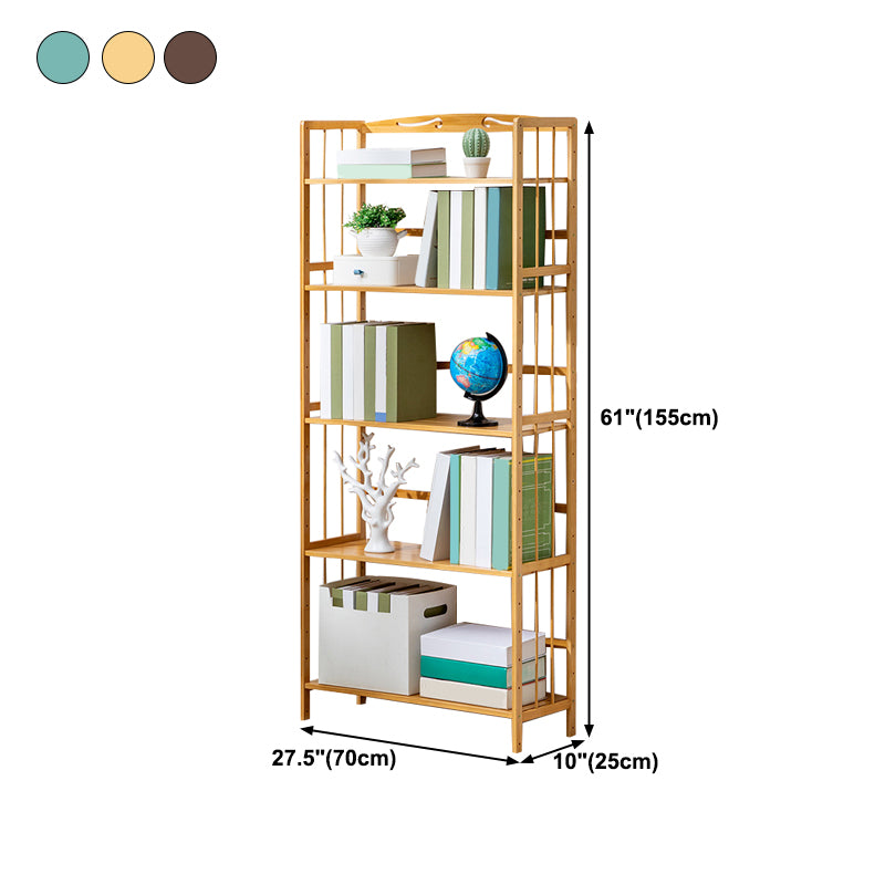 Rectangle Wooden Bookshelf Modern Style Home Office Bookcase