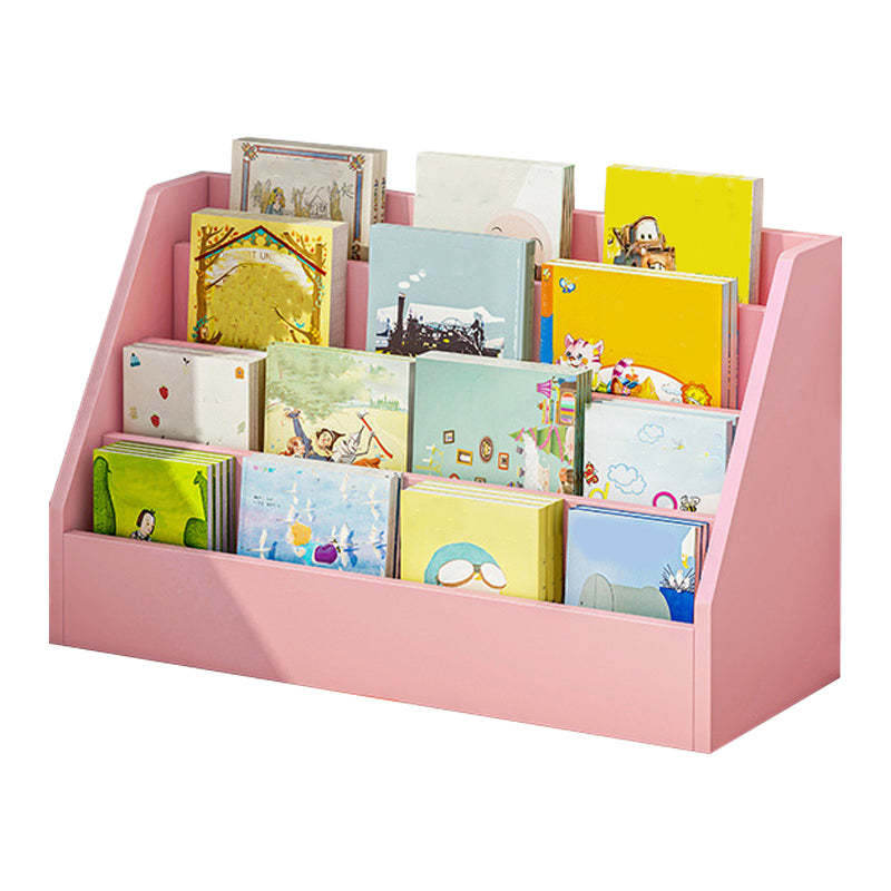 Engineered Wood Shelf Bookcase Contemporary Book Shelf for Study Room