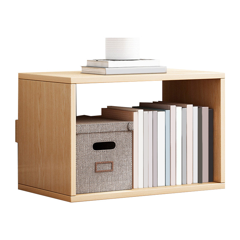 Modern & Contemporary Shelf Bookcase Open Back Bookshelf, 17.72" L x 7.09" W x 11.02" H