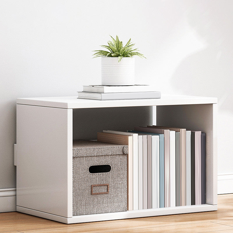 Modern & Contemporary Shelf Bookcase Open Back Bookshelf, 17.72" L x 7.09" W x 11.02" H