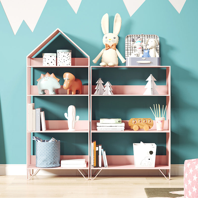 Scandinavian Metal Bookshelf Etagere Shelf Bookcase for Study Room