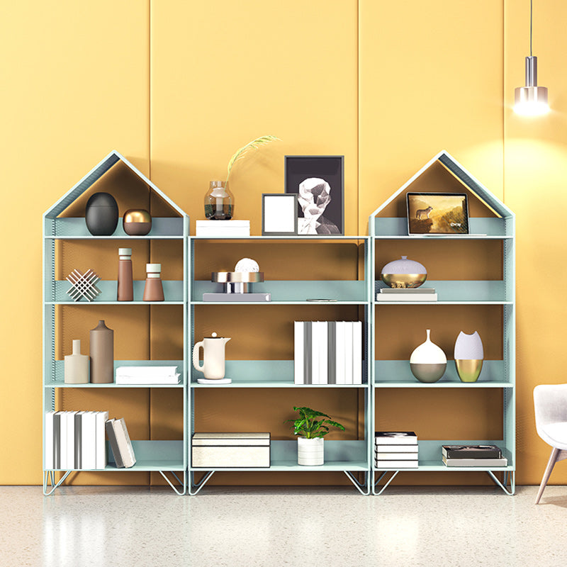 Scandinavian Metal Bookshelf Etagere Shelf Bookcase for Study Room