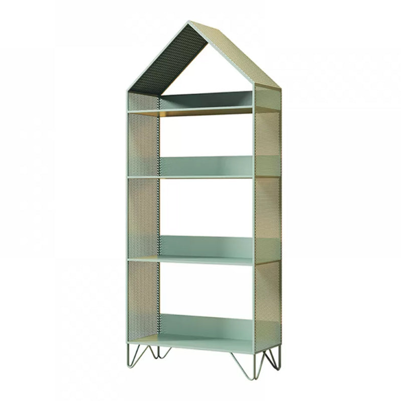 Scandinavian Metal Bookshelf Etagere Shelf Bookcase for Study Room