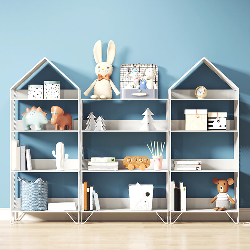 Scandinavian Metal Bookshelf Etagere Shelf Bookcase for Study Room