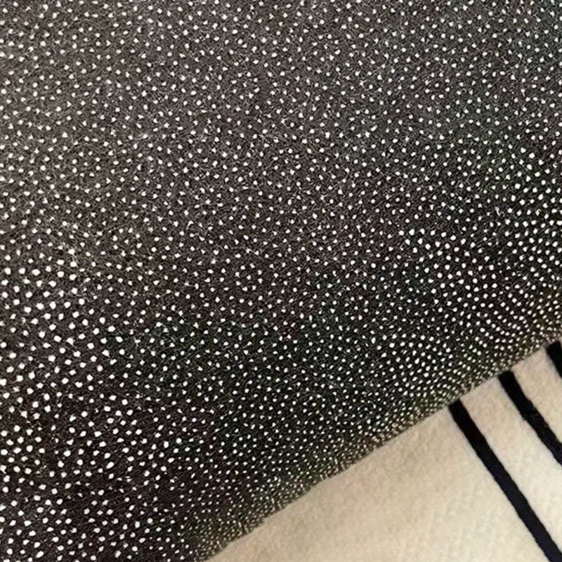 Green Casual Rug Polyester Check Pattern Rug Stain Resistant Rug for Home Decor