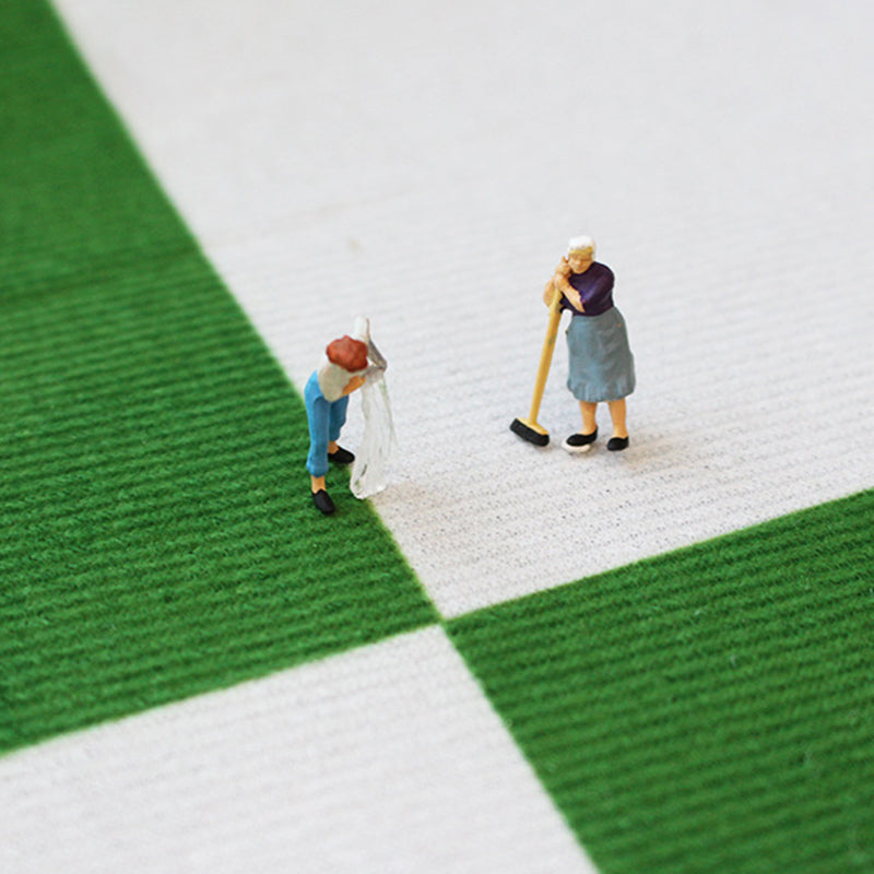 Light Pink Contrast Color Rug Polyester Nordic Rug Stain Resistant Rug for Home Decor