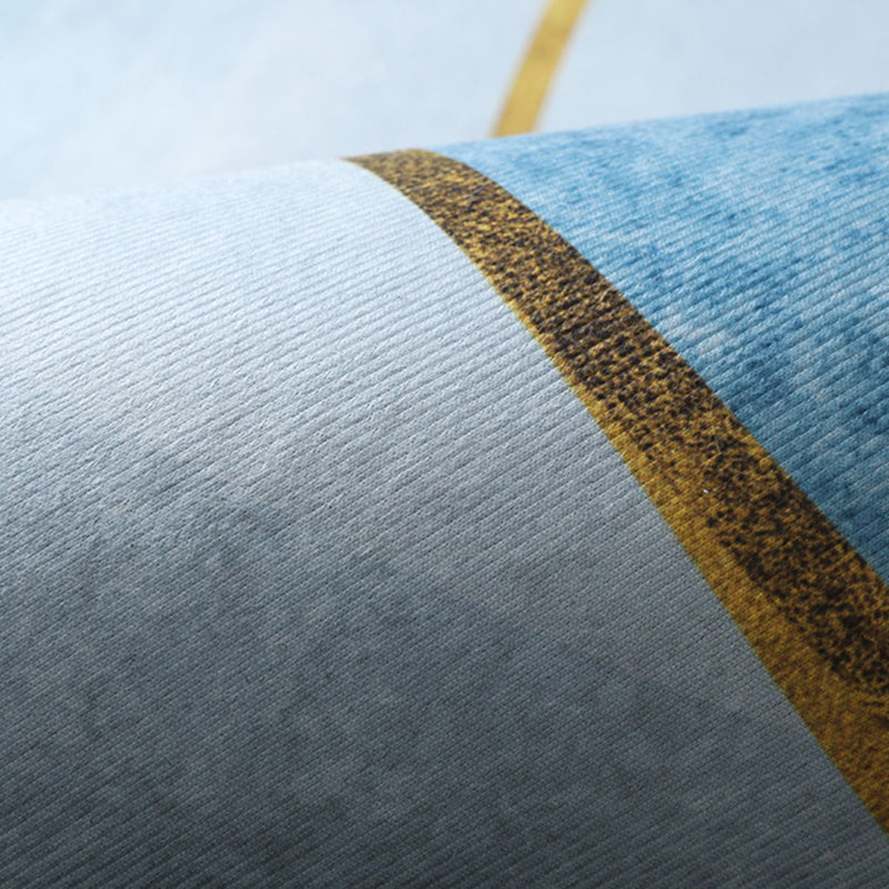 Dark Gray Butterfly Rug Polyester Modern Rug Stain Resistant Rug for Drawing Room