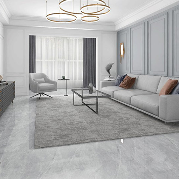 Glass Coffee Table Modern Simple Cross Legs Rectangle Cocktail Table