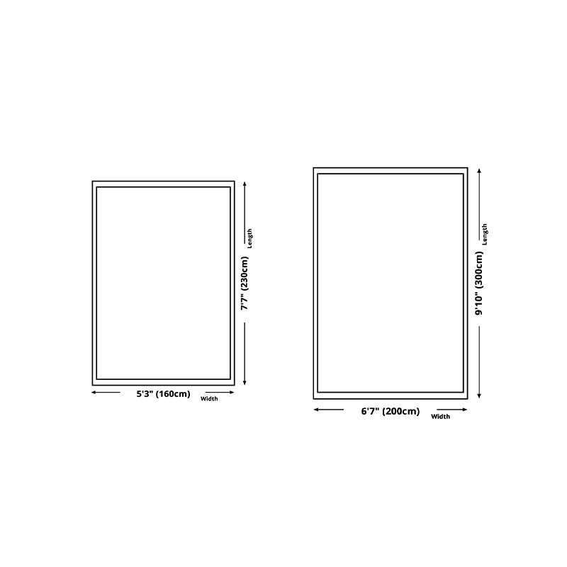 Green Lattice Print Rug Polyester Modern Washable Rug Non-Slip Backing Rug for Living Room