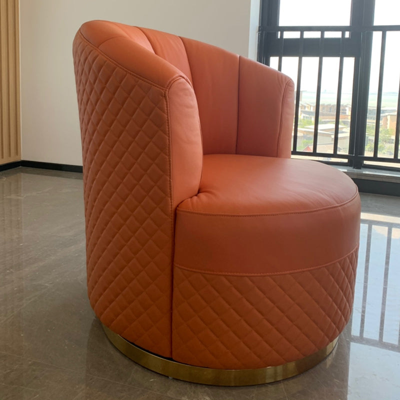 Italian Light Luxury Sofa Chair Swivel Single Chair Sitting Room Single Sofa Nordic