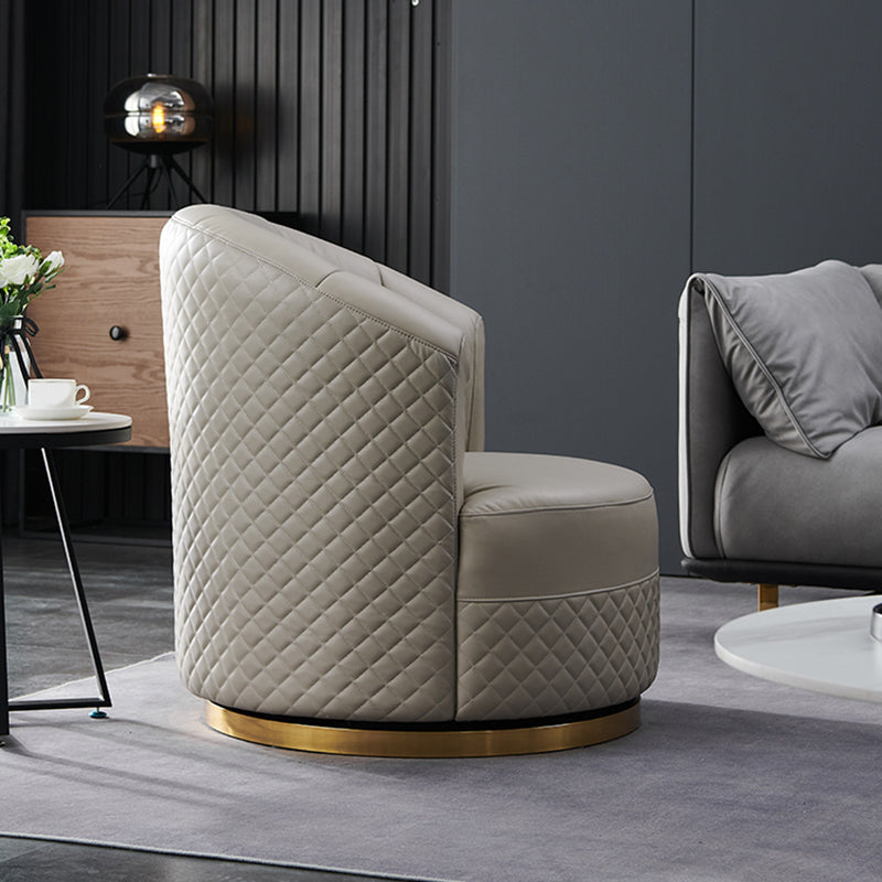 Italian Light Luxury Sofa Chair Swivel Single Chair Sitting Room Single Sofa Nordic