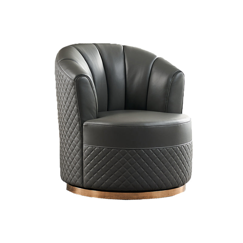 Italian Light Luxury Sofa Chair Swivel Single Chair Sitting Room Single Sofa Nordic