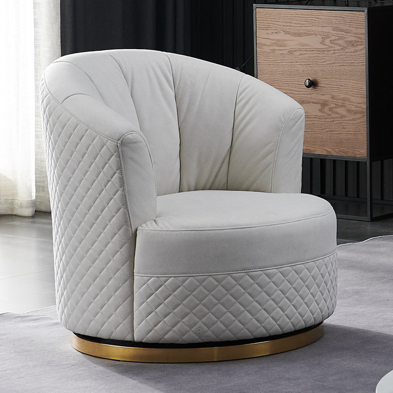 Italian Light Luxury Sofa Chair Swivel Single Chair Sitting Room Single Sofa Nordic