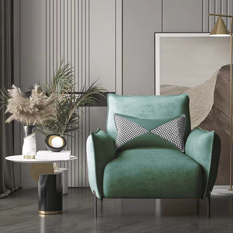 Scandinavian Fabric Accent Sofa Chair, Lounge Chair for living Room