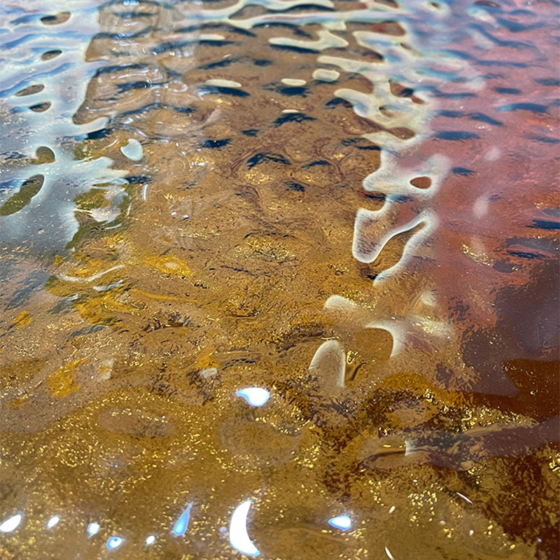 Round Clear Glass Coffee Table Double Pedestal Base 1 Single Cocktail Table