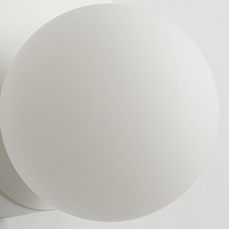 Ball Metal Wall Sconce Modern Nordic Macarons Single Light Wall Mounted Light