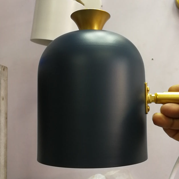 Cylinder Wall Sconce Lighting Modern Style Metal 1 Light Wall Mounted Light
