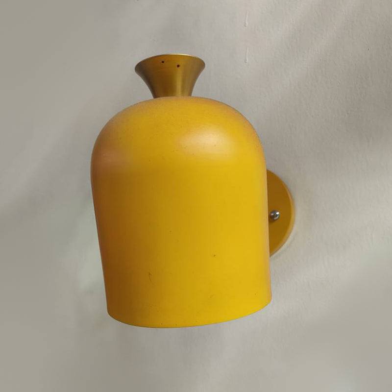 Cylinder Wall Sconce Lighting Modern Style Metal 1 Light Wall Mounted Light