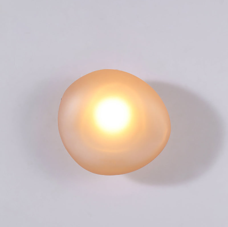Modern Colorful Glass Wall Light Simple Wall Lamp for Dining Room