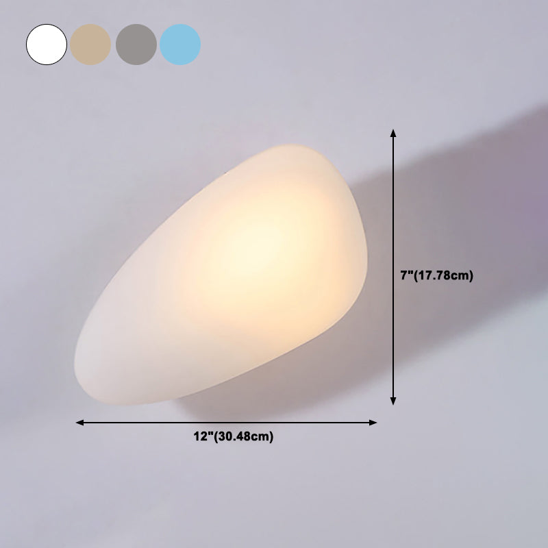 Modern Colorful Glass Wall Light Simple Wall Lamp for Dining Room