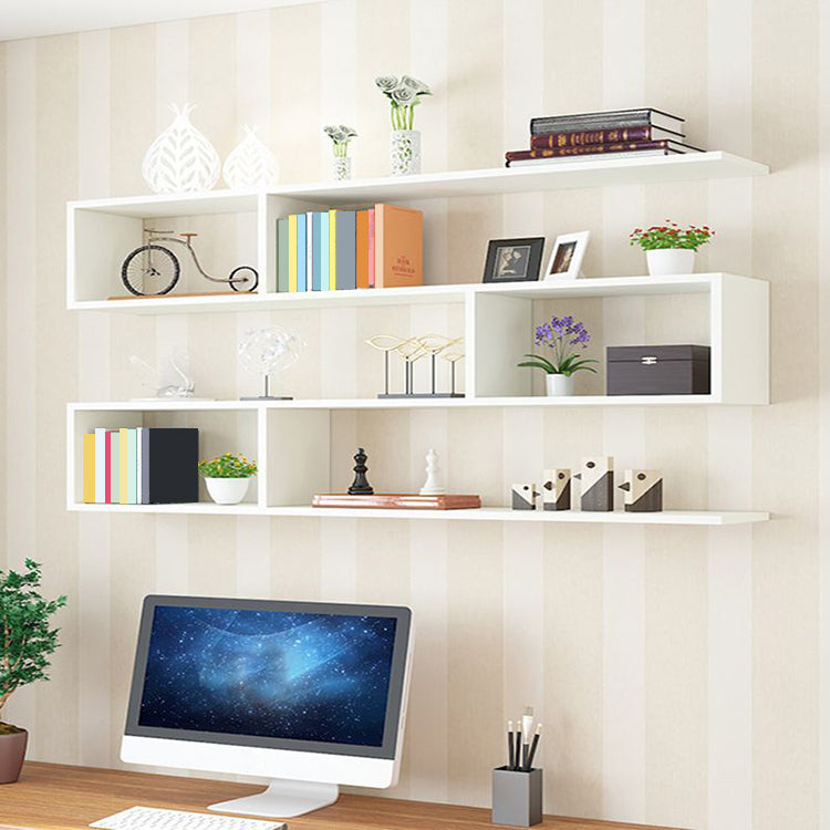 Floating Shelf Bookcase Engineered Wood Book Shelf for Study Room