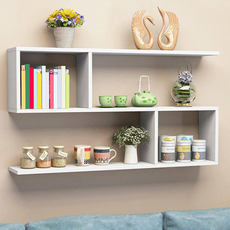 Floating Shelf Bookcase Engineered Wood Book Shelf for Study Room