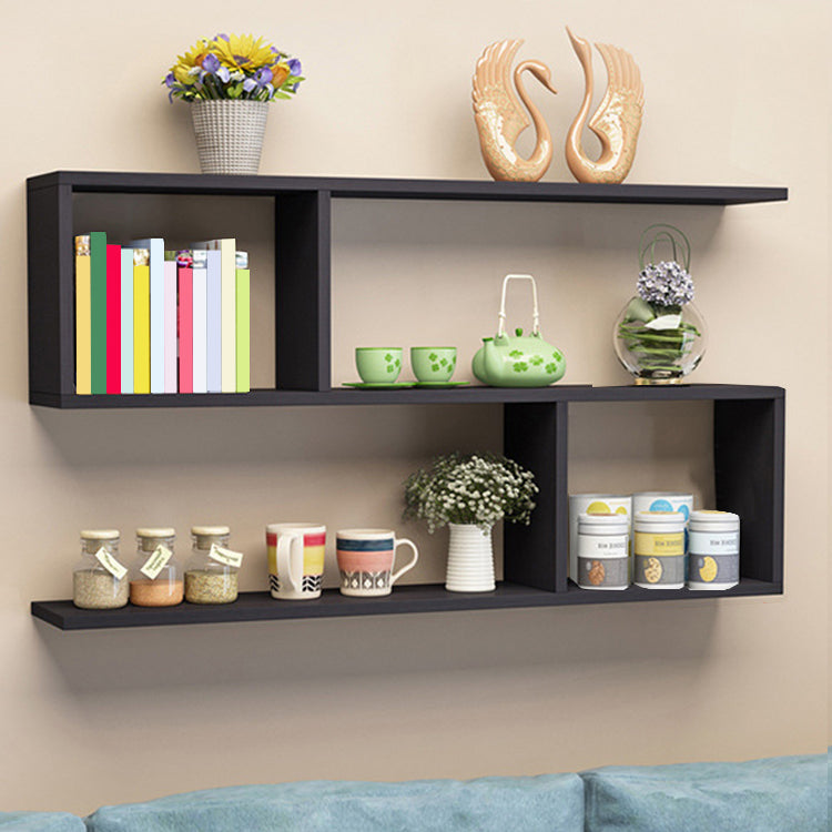 Floating Shelf Bookcase Engineered Wood Book Shelf for Study Room