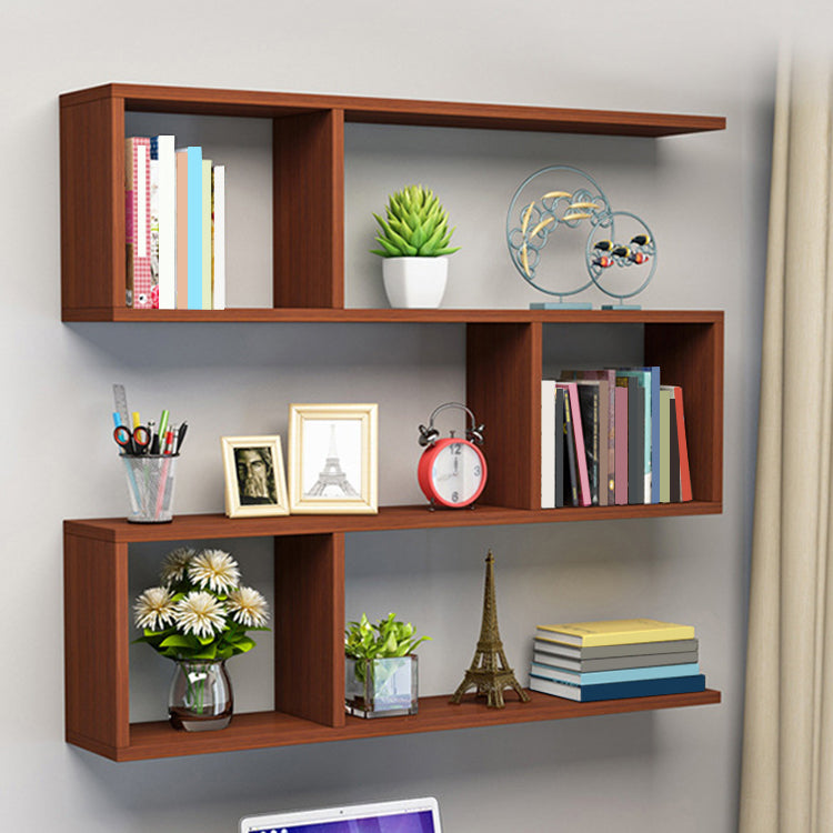 Floating Shelf Bookcase Engineered Wood Book Shelf for Study Room