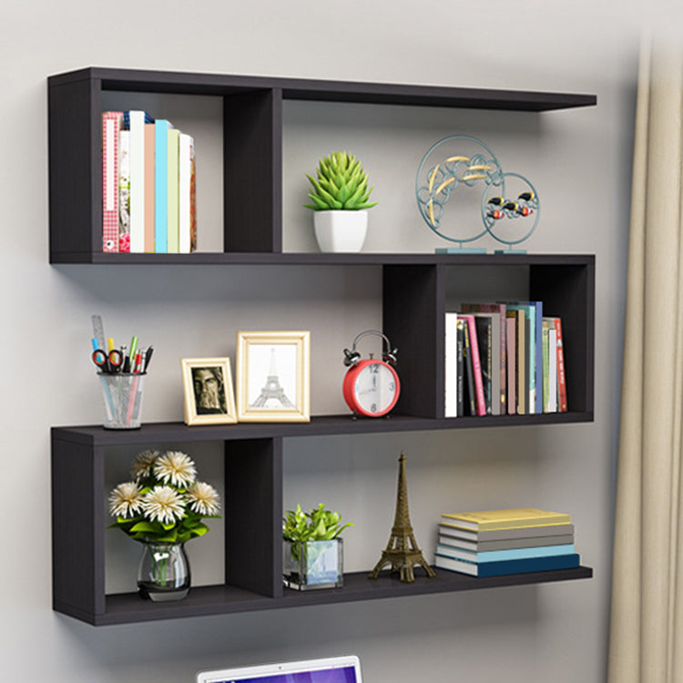 Floating Shelf Bookcase Engineered Wood Book Shelf for Study Room